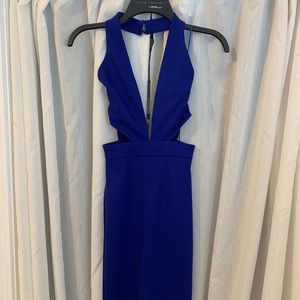 Revolve x About Us NWT - Blue Cutout Dress sz XXS